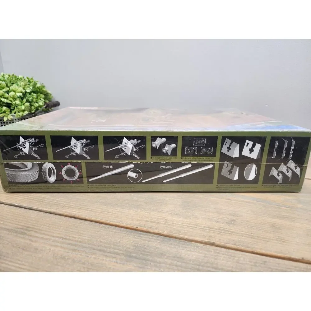 1/35 Dragon Models 6287 88mm FLAK 37 3in1 Military Model Kit PM0055 LZ